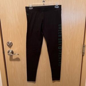 VS pink greenbay packers leggings